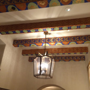 The Biltmore Santa Barbara, Four Seasons Resort - Ceiling for hallways.
